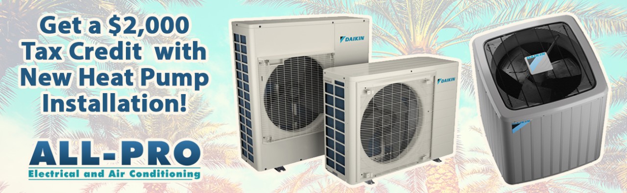 Get a $2,000 Tax Credit with New Heat Pump Installation!
